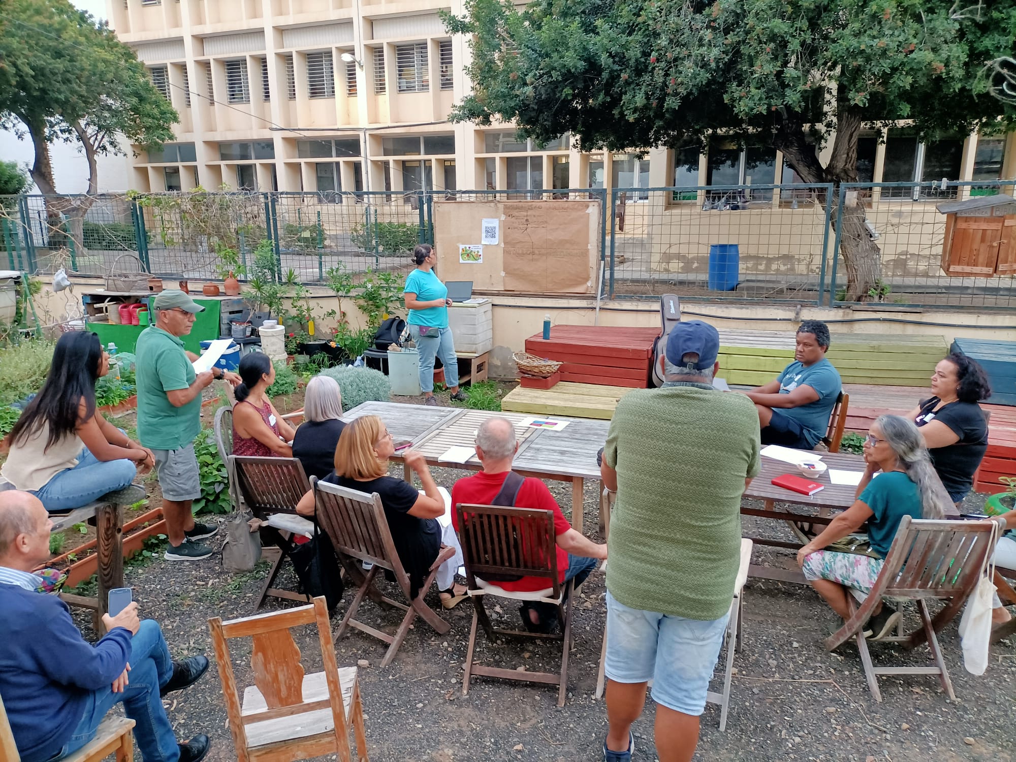 Clase de educación ambiental
